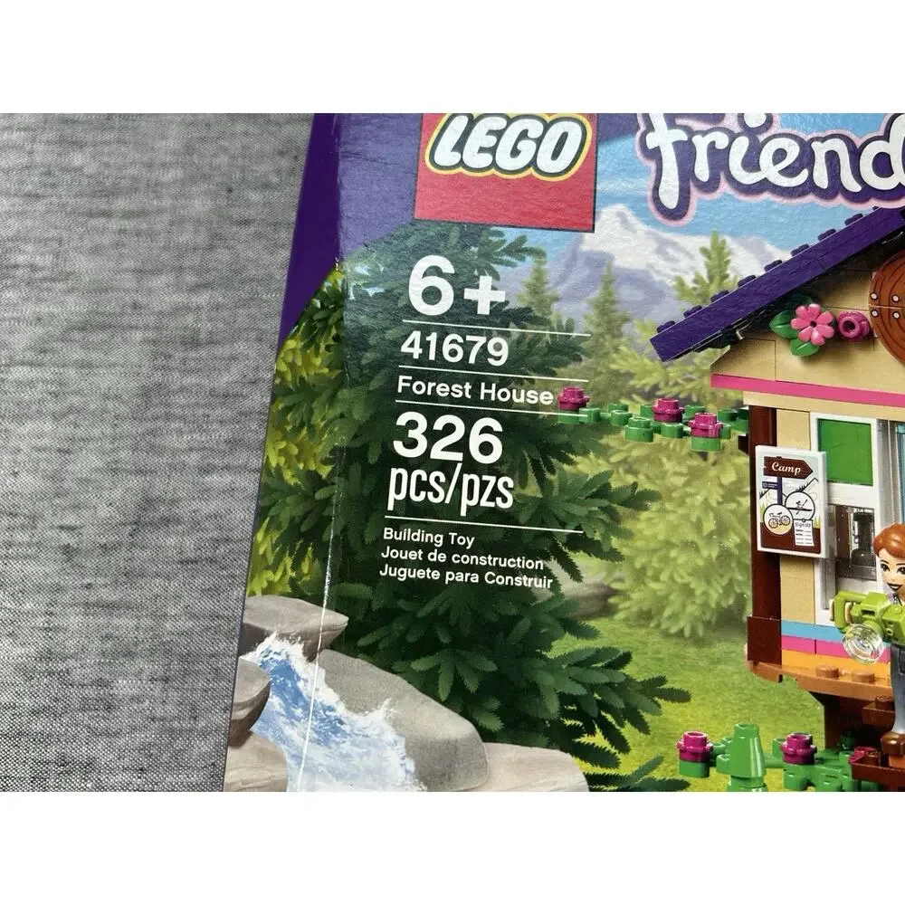 LEGO Friends Forest House 41679 Building Toy 326 Pieces Mia Ann Ava Retired NIB